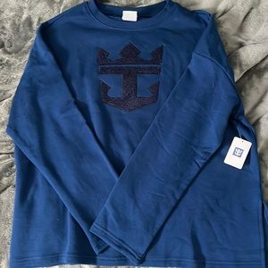 Women’s medium blue Royal Caribbean shirt